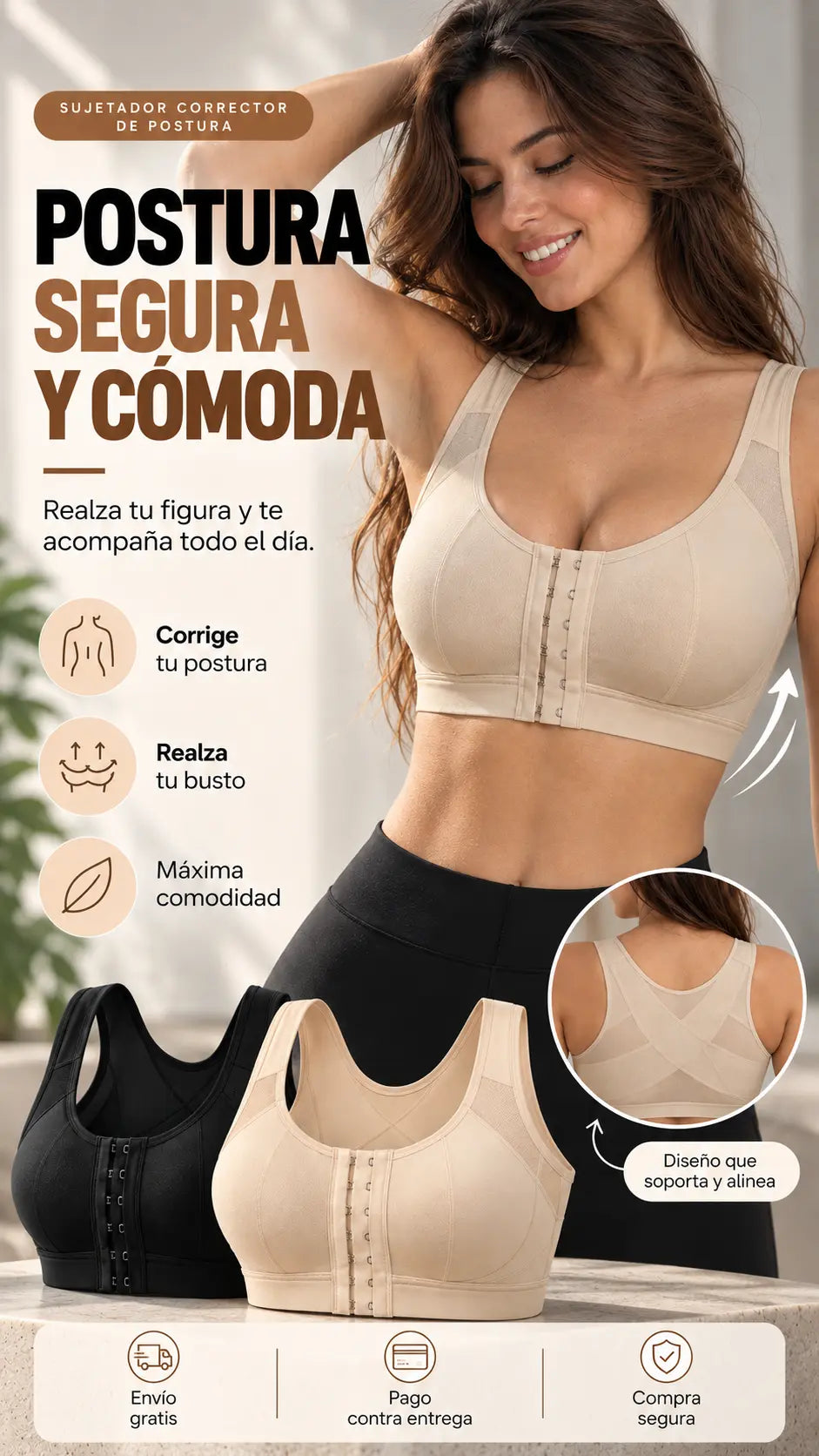 Sujetador Corrector de postura